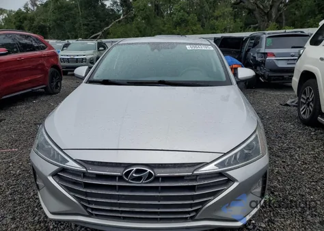 2019 Hyundai Elantra Sel from USA, damaged, VIN 5NPD84LF7KH412780